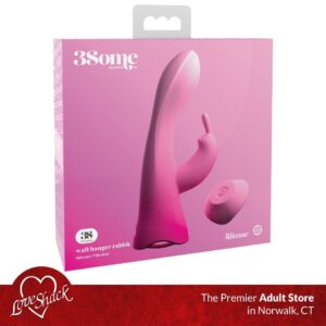stick this vibrator to the shower wall for hands-free shower play